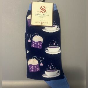 Women’s coffee and tea socks NWT